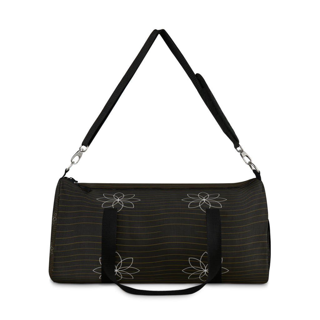 Yoga Gold Rush Flow Lotus Duffel Bag