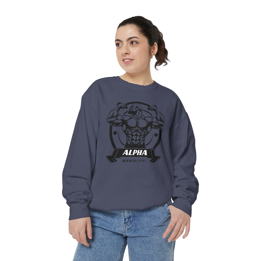 Alpha Mentality Sweatshirt | Muscular Gym Crewneck