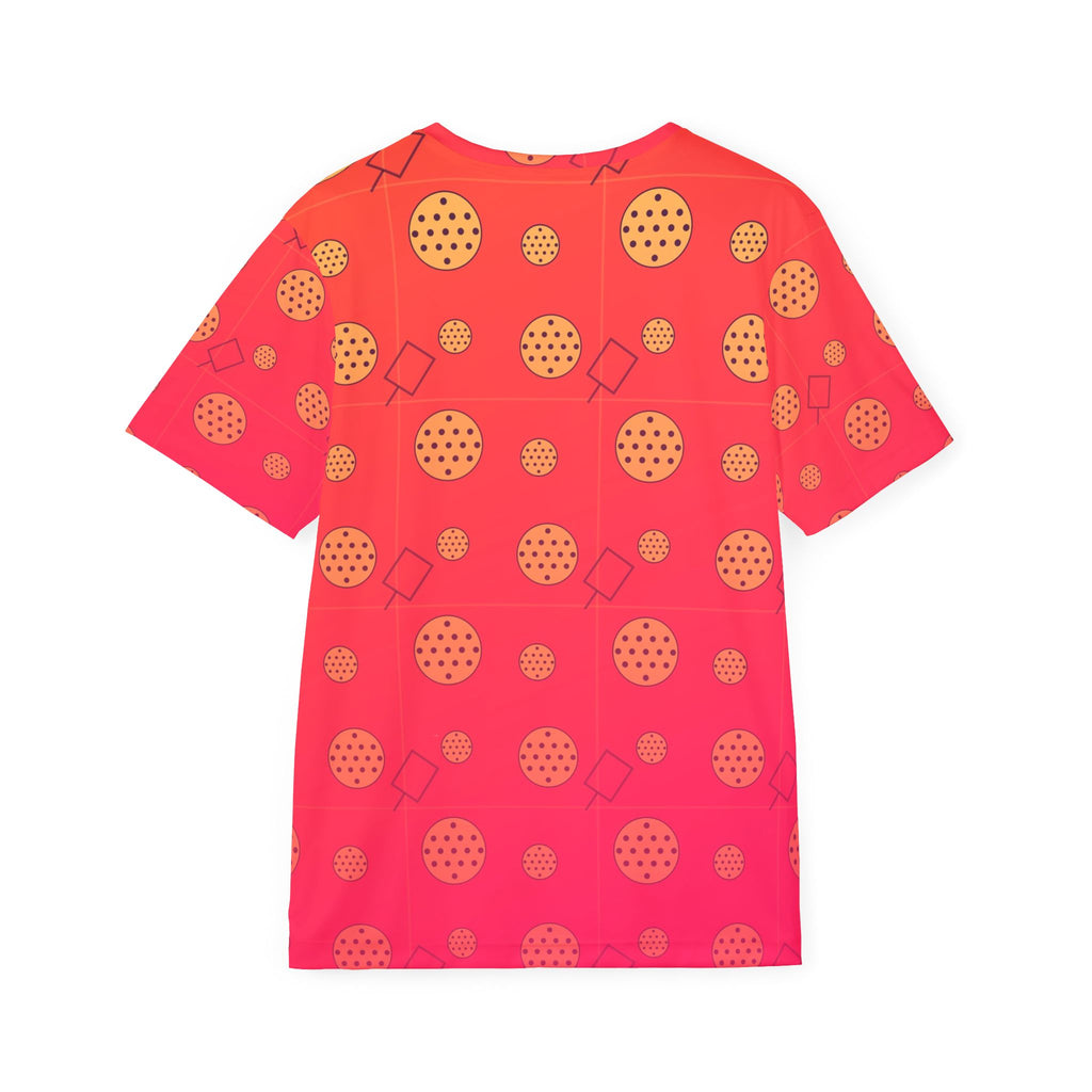 Pickleball Sunset Fade Dink Dot Men's Sports Jersey