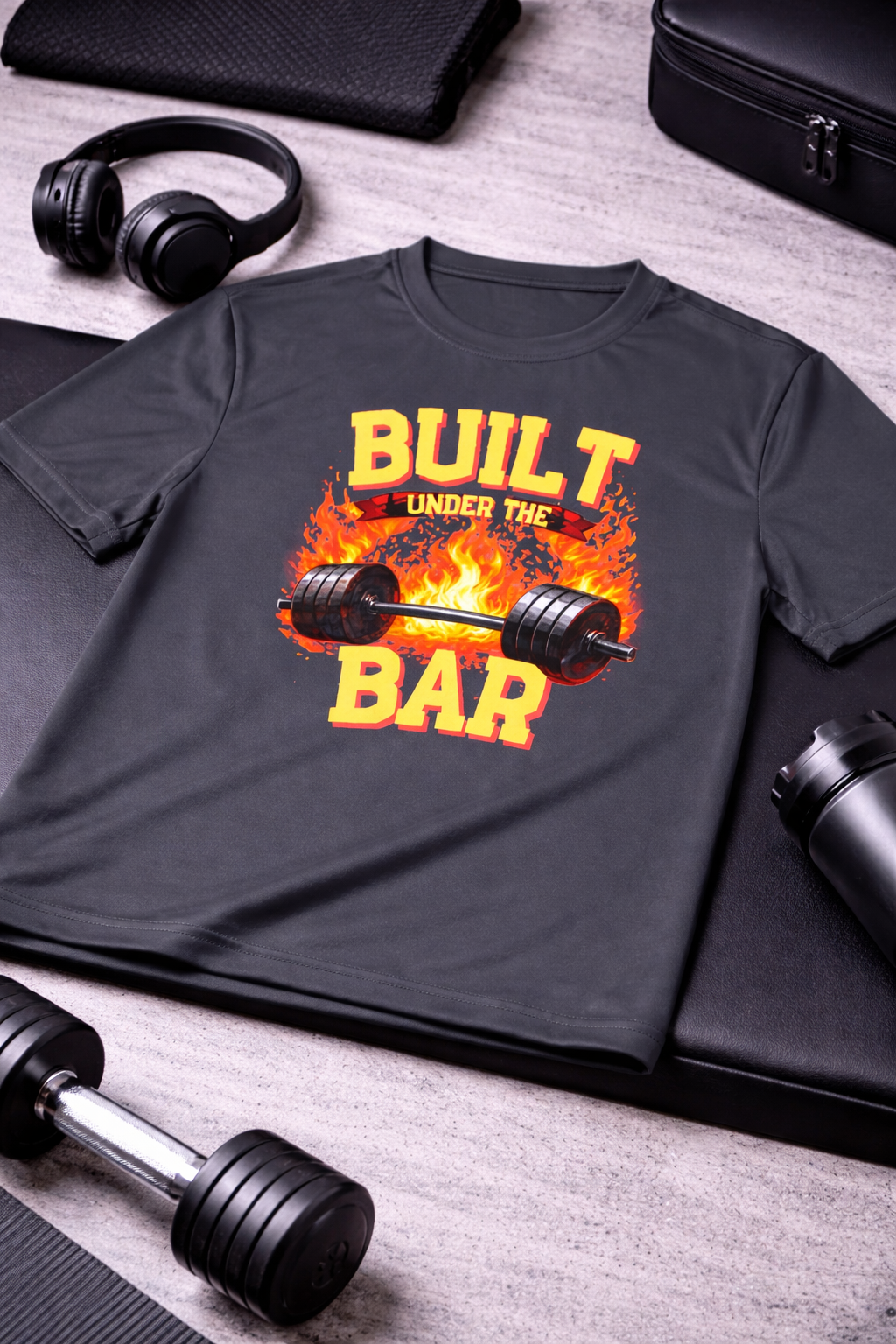 Built Under the Bar | Moisture Wicking Tee
