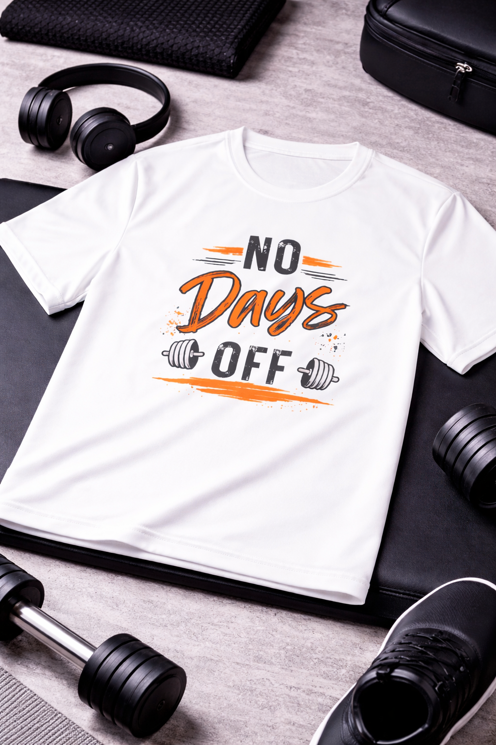 No Days Off | Moisture Wicking Tee