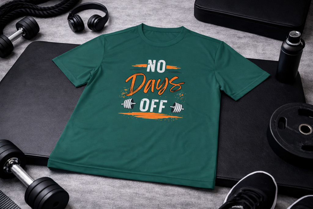 No Days Off | Moisture Wicking Tee