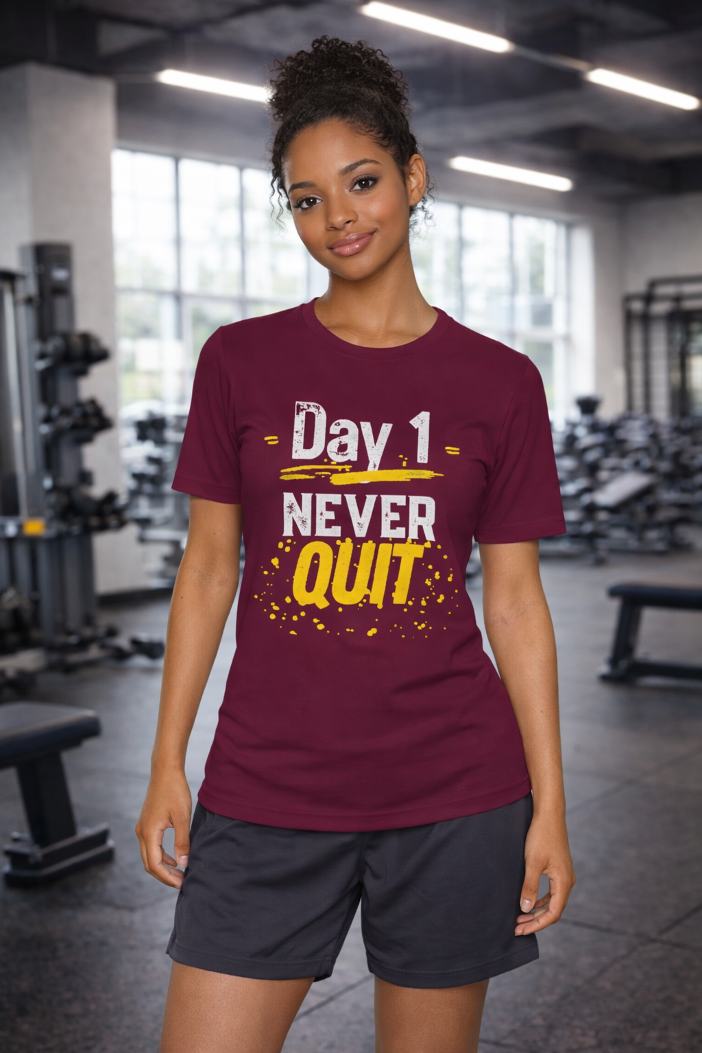 Never Quit | Moisture Wicking Tee