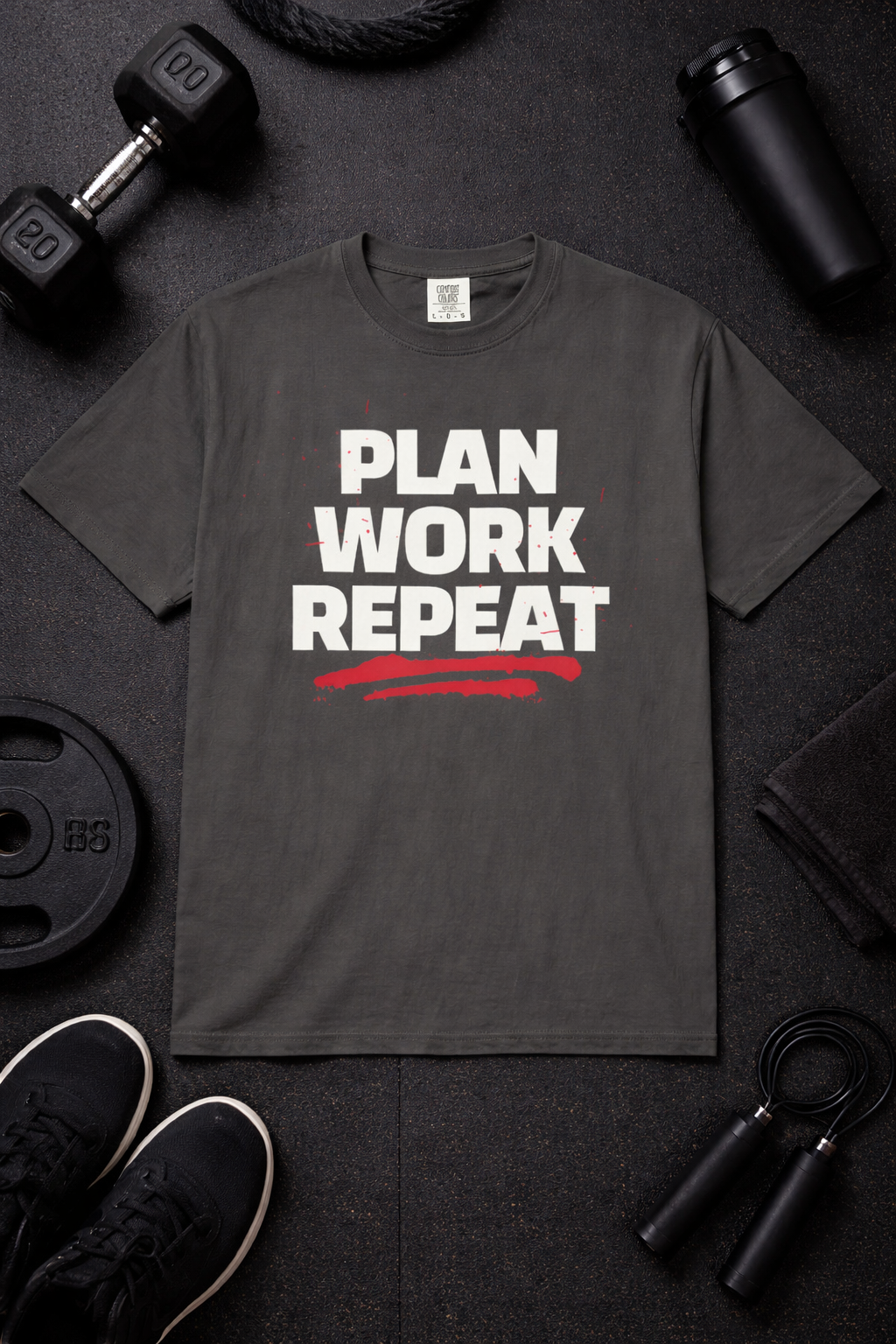Plan Work Repeat  | Graphic T-Shirt