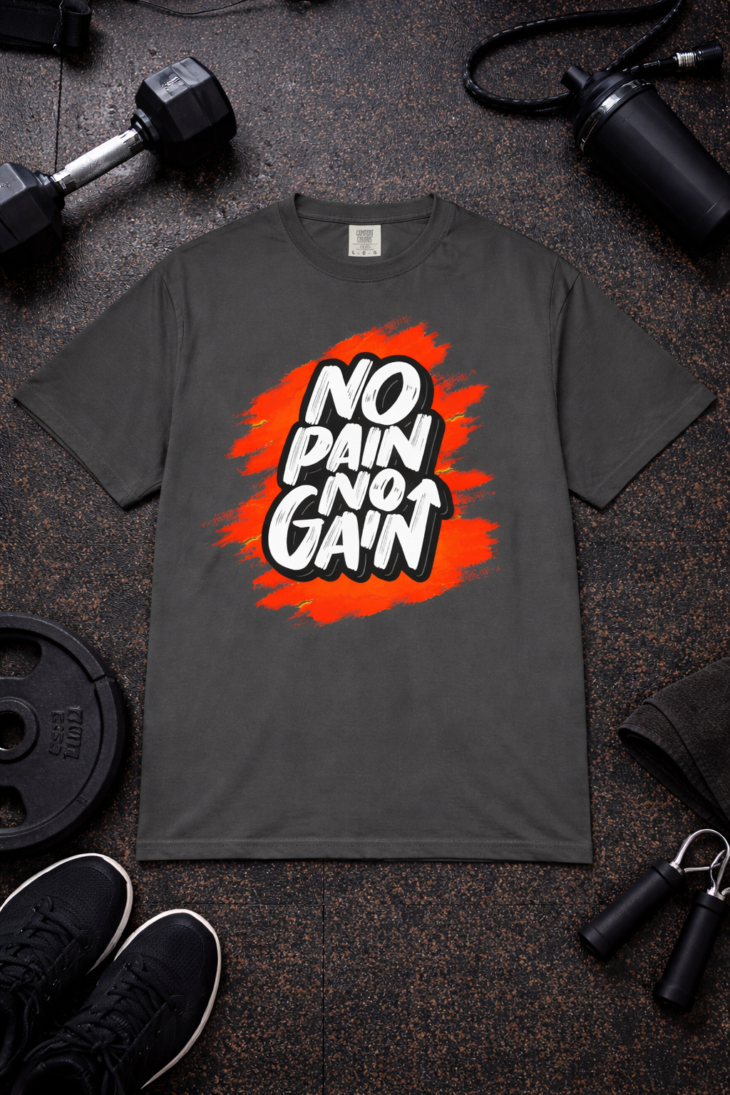 No Pain No Gain T-Shirt | Motivational Tee