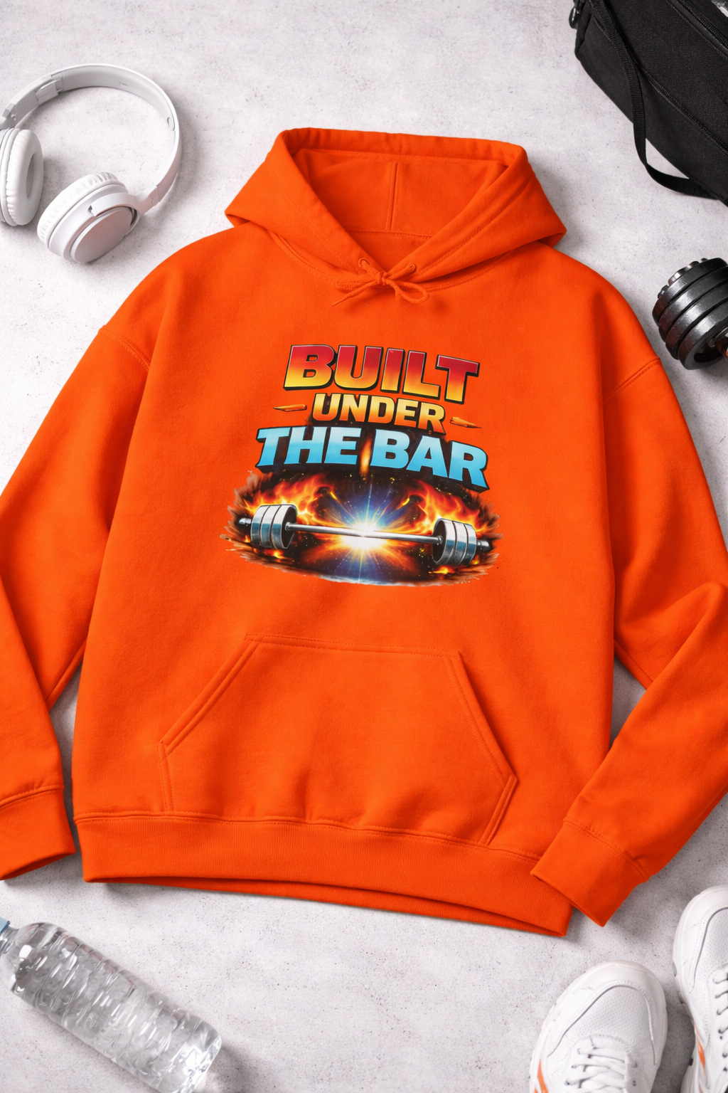 Built Under the Bar | Heavy Hooded Sweatshirt
