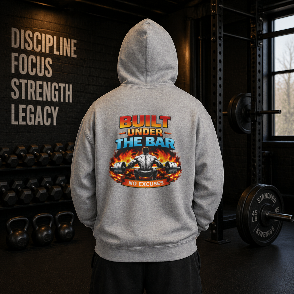 Built Under the Bar | Heavy Hooded Sweatshirt