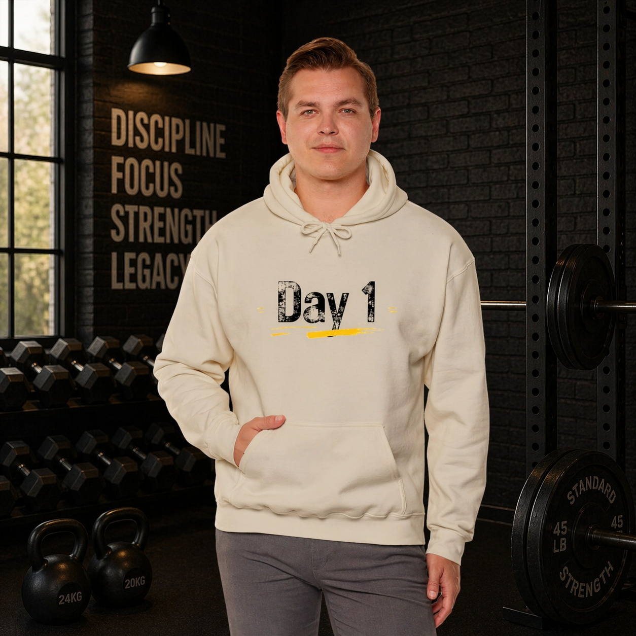 Day 1 | Heavy Hooded Sweatshirt