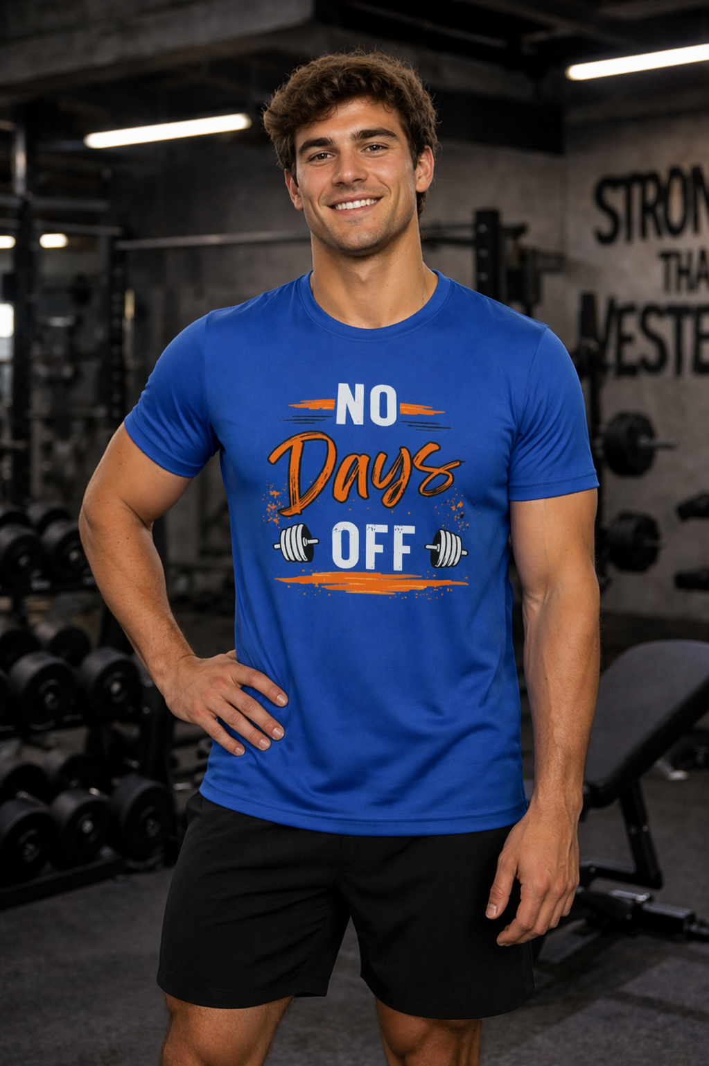 No Days Off | Moisture Wicking Tee