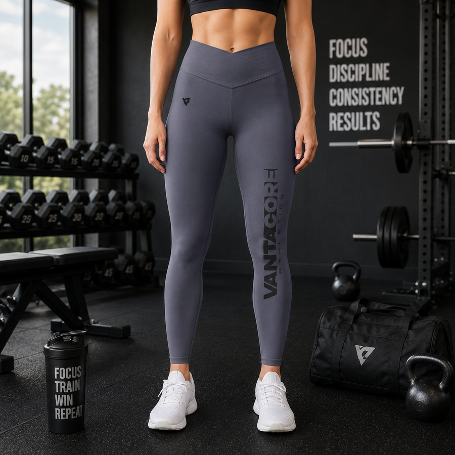 Vantacore Athletic Leggings — Women's High-Waist Luxe Performance Leggings
