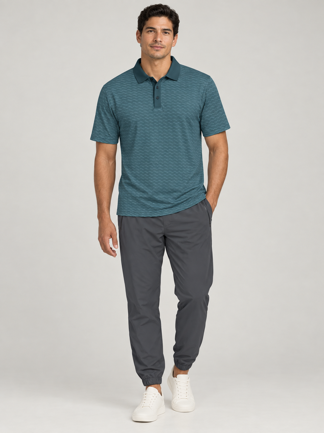 Teal Classic Polo Shirt — Everyday Casual Golf & Workwear