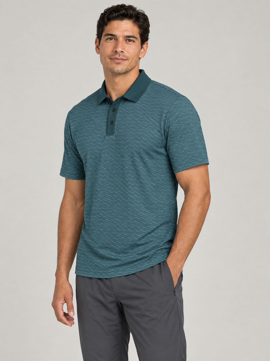Teal Classic Polo Shirt — Everyday Casual Golf & Workwear