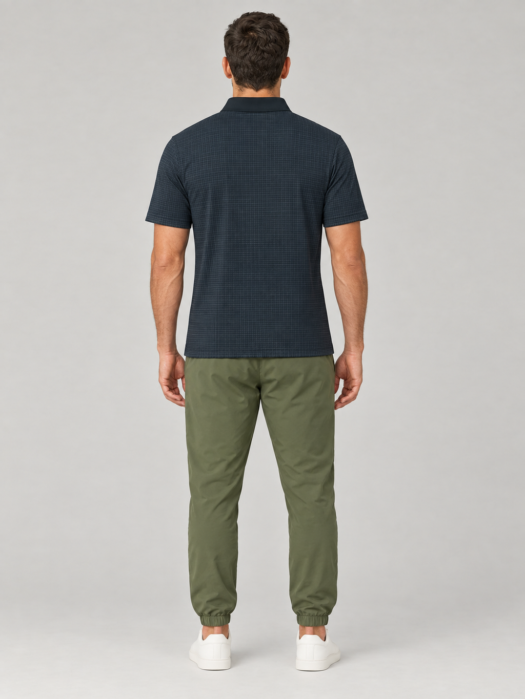 Classic Men's Polo Shirt — All-Over Print Performance Golf Polo