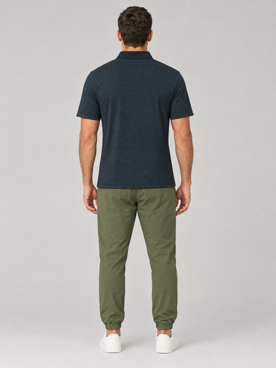Classic Men's Polo Shirt — All-Over Print Performance Golf Polo