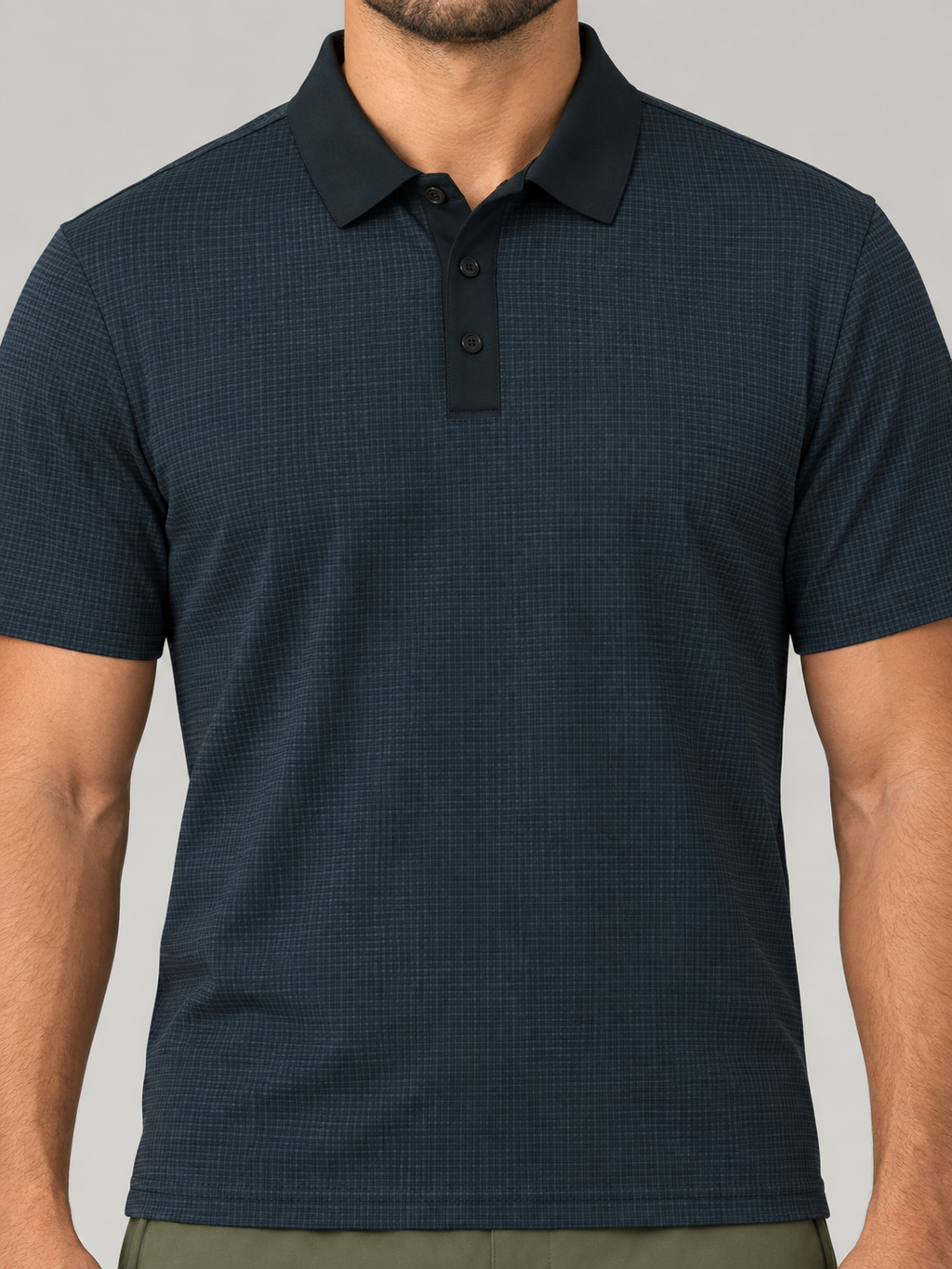Classic Men's Polo Shirt — All-Over Print Performance Golf Polo