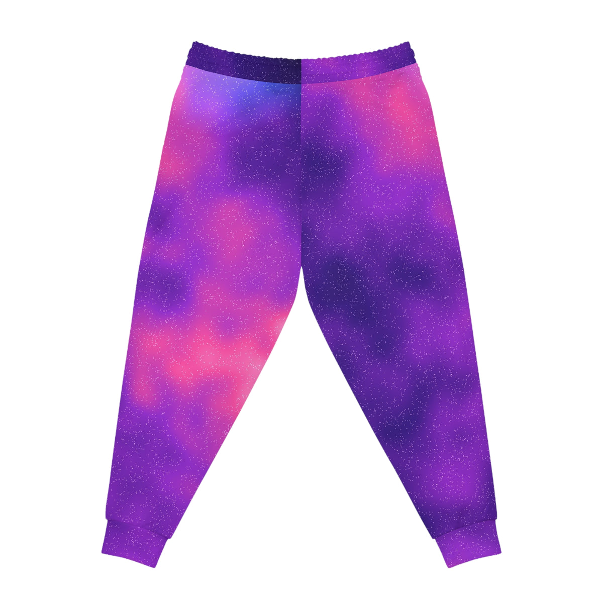 Women's Galaxy Glow Joggers – Colorful All-Over Print Athletic Jogger Pants