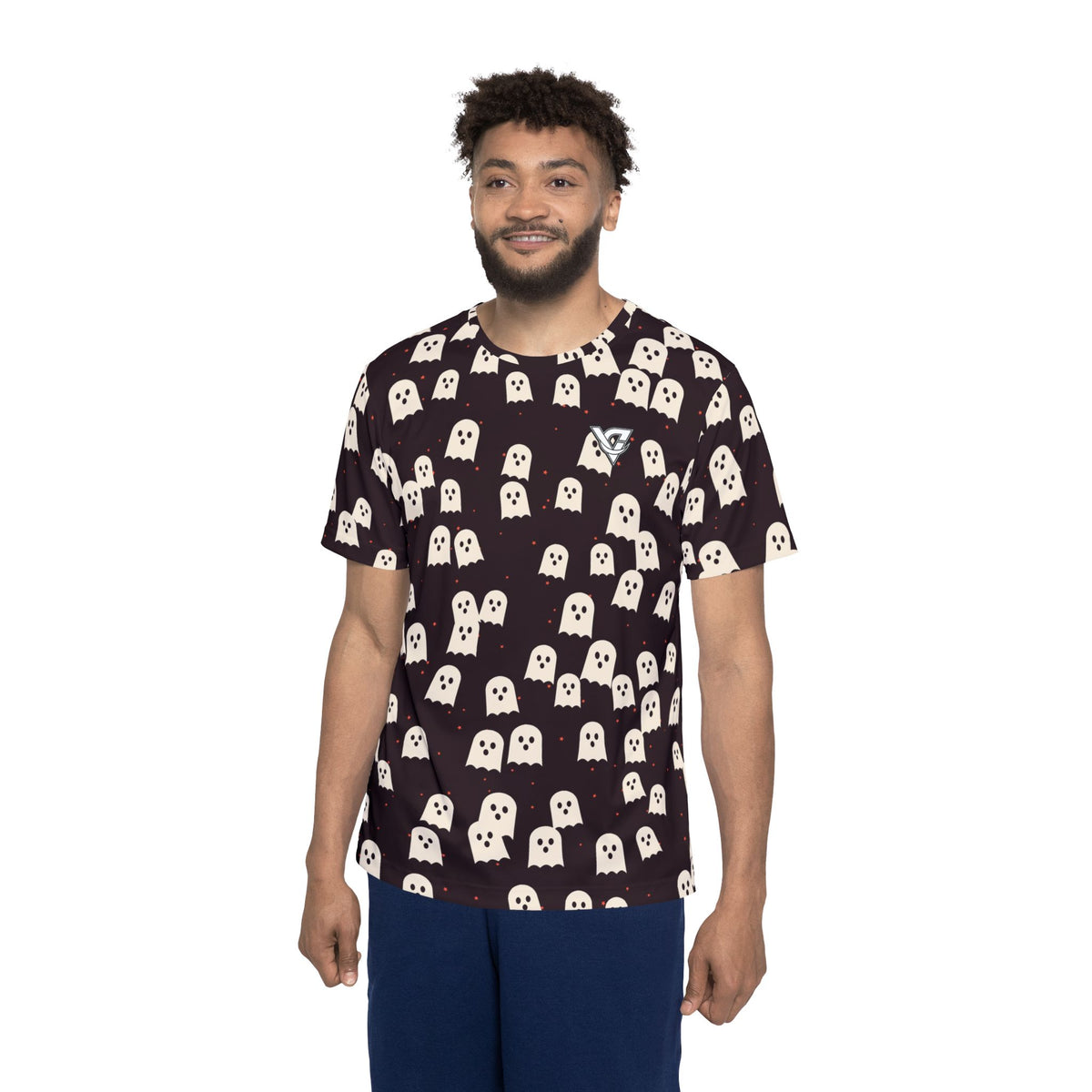 Halloween Blood Moon Ghost Parade Multipurpose Athletic Shirt