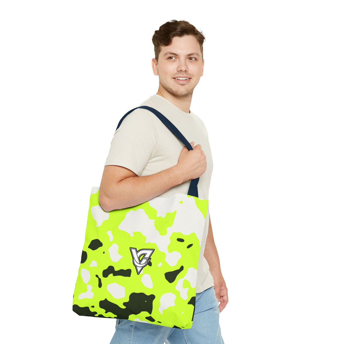 Volt Magma Tote Bag — All-Over Print Gym & Everyday Tote