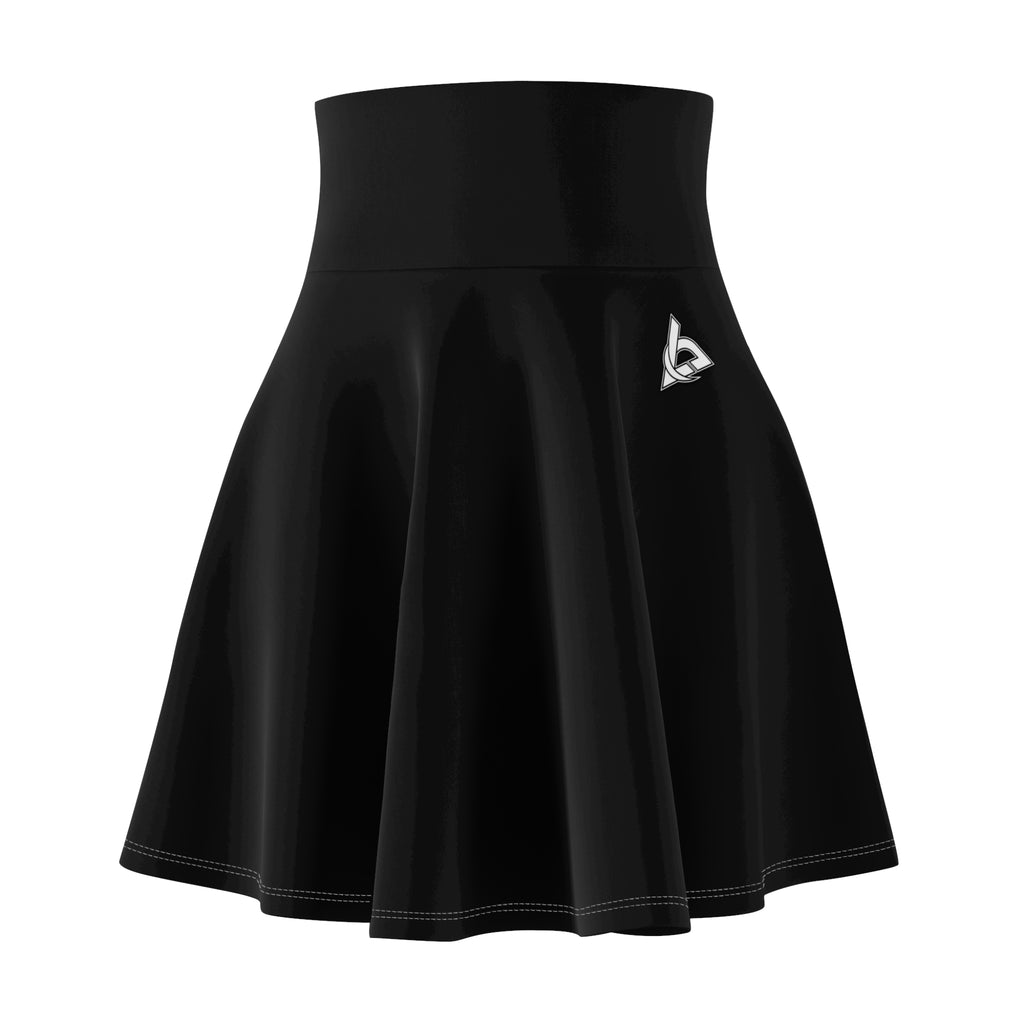 Vantacore Solid Black Women's Athletic Skater Skirt