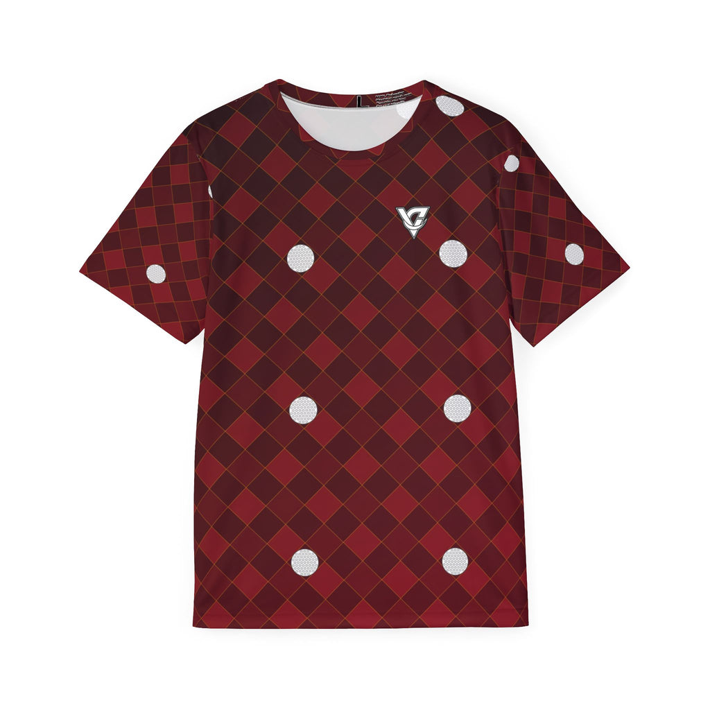 Golf Crimson Blaze Dimple Links Men's Sports Jersey