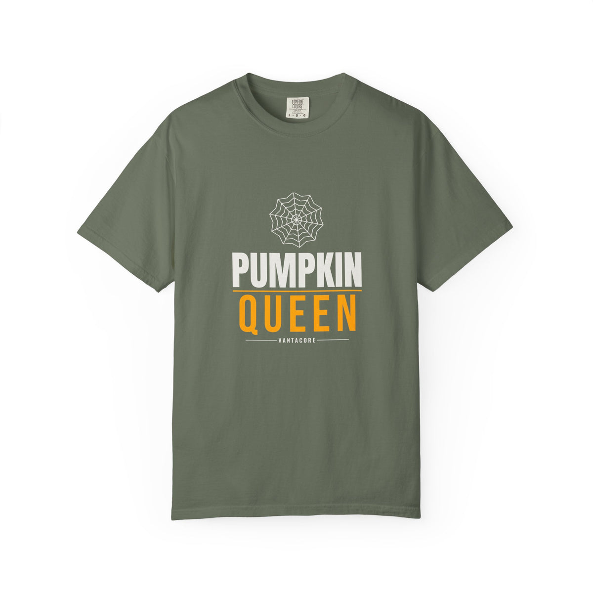 Pumpkin Queen | Women's Halloween Garment-Dyed Graphic Tee