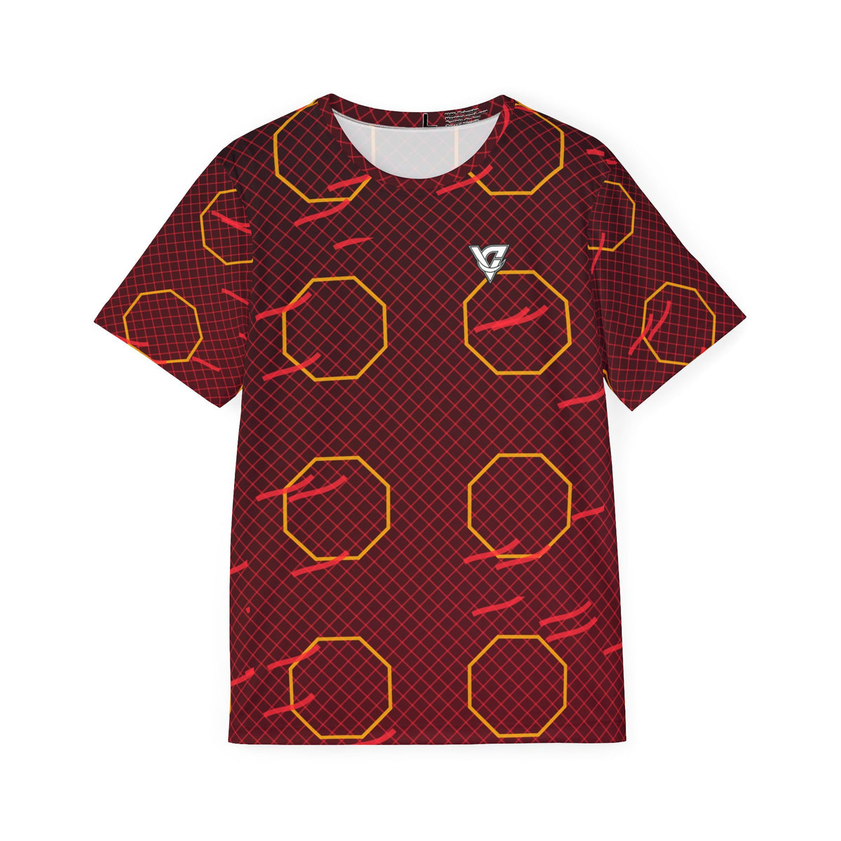 Combat Sports Crimson Blaze Cage Mesh Men's Sports Jersey