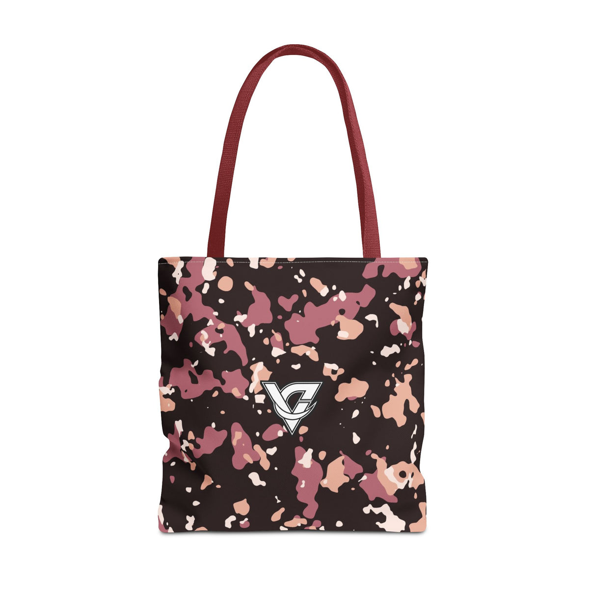 Rose Gold Splatter Tote Bag — All-Over Print Gym & Everyday Tote