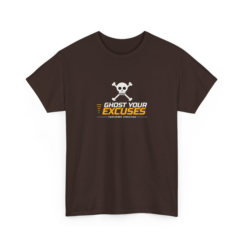 Ghost Your Excuses | Men's Halloween Graphic Gym T-Shirt