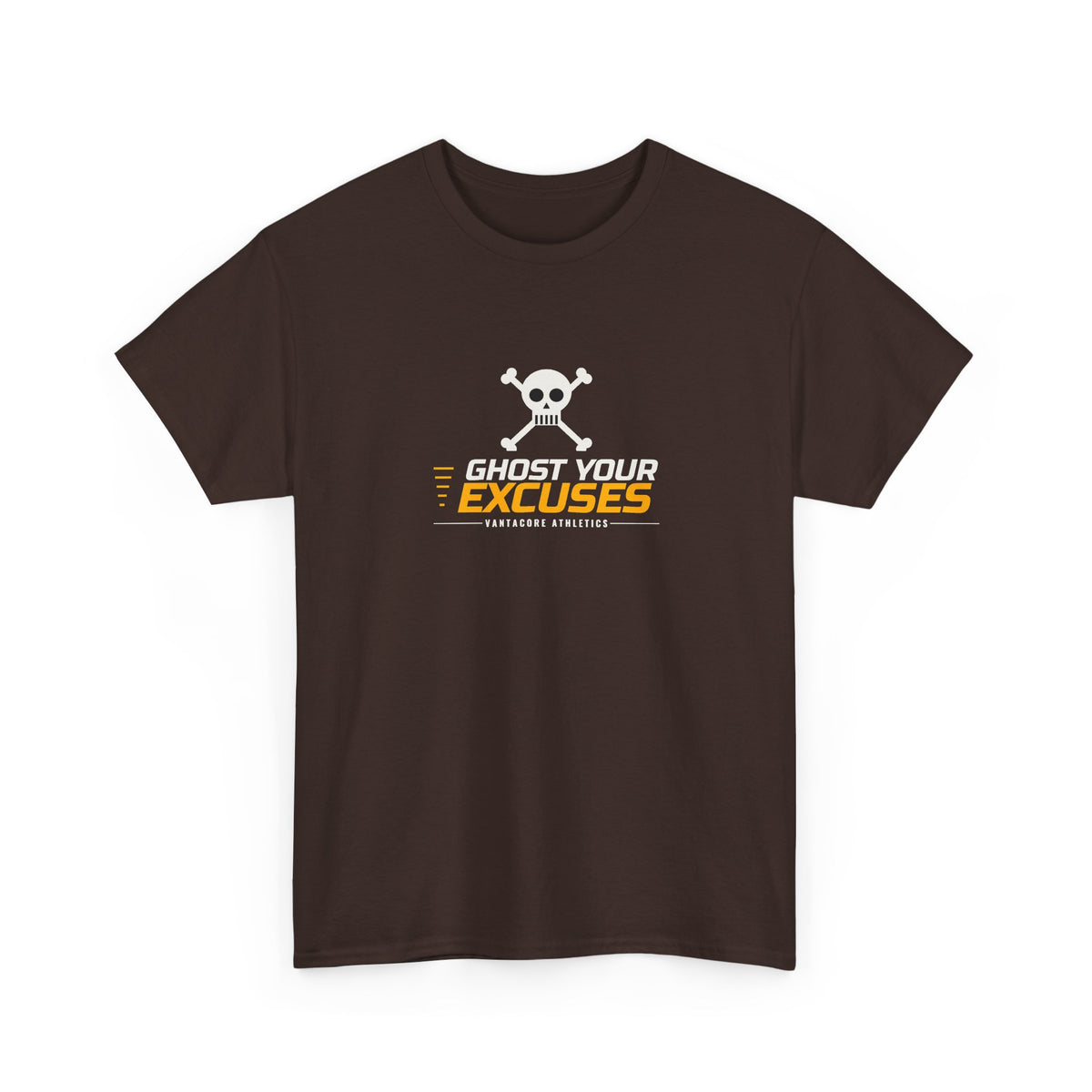 Ghost Your Excuses | Men's Halloween Graphic Gym T-Shirt