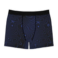 Midnight Topo Men's Boxer Briefs — Performance Underwear