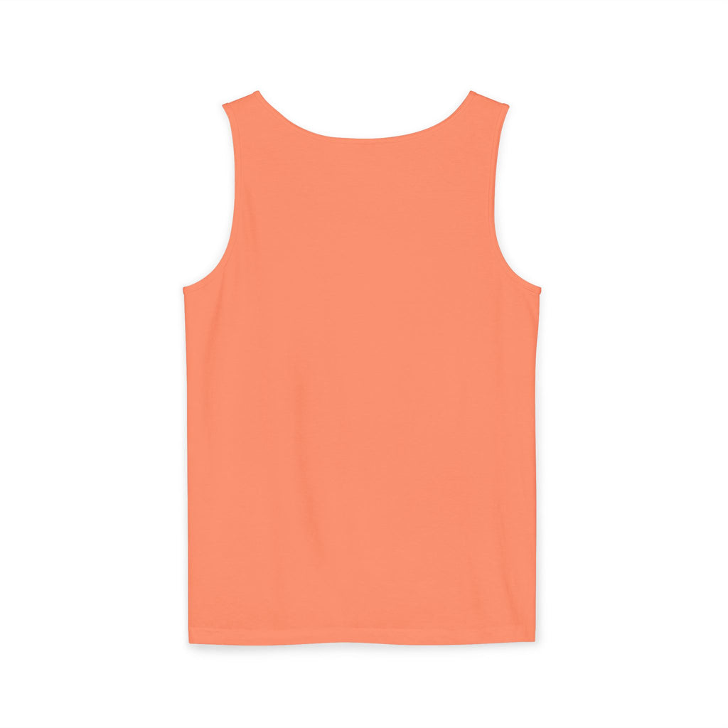 Minimal Geometric Triangle Logo Tank Top | Chest Emblem