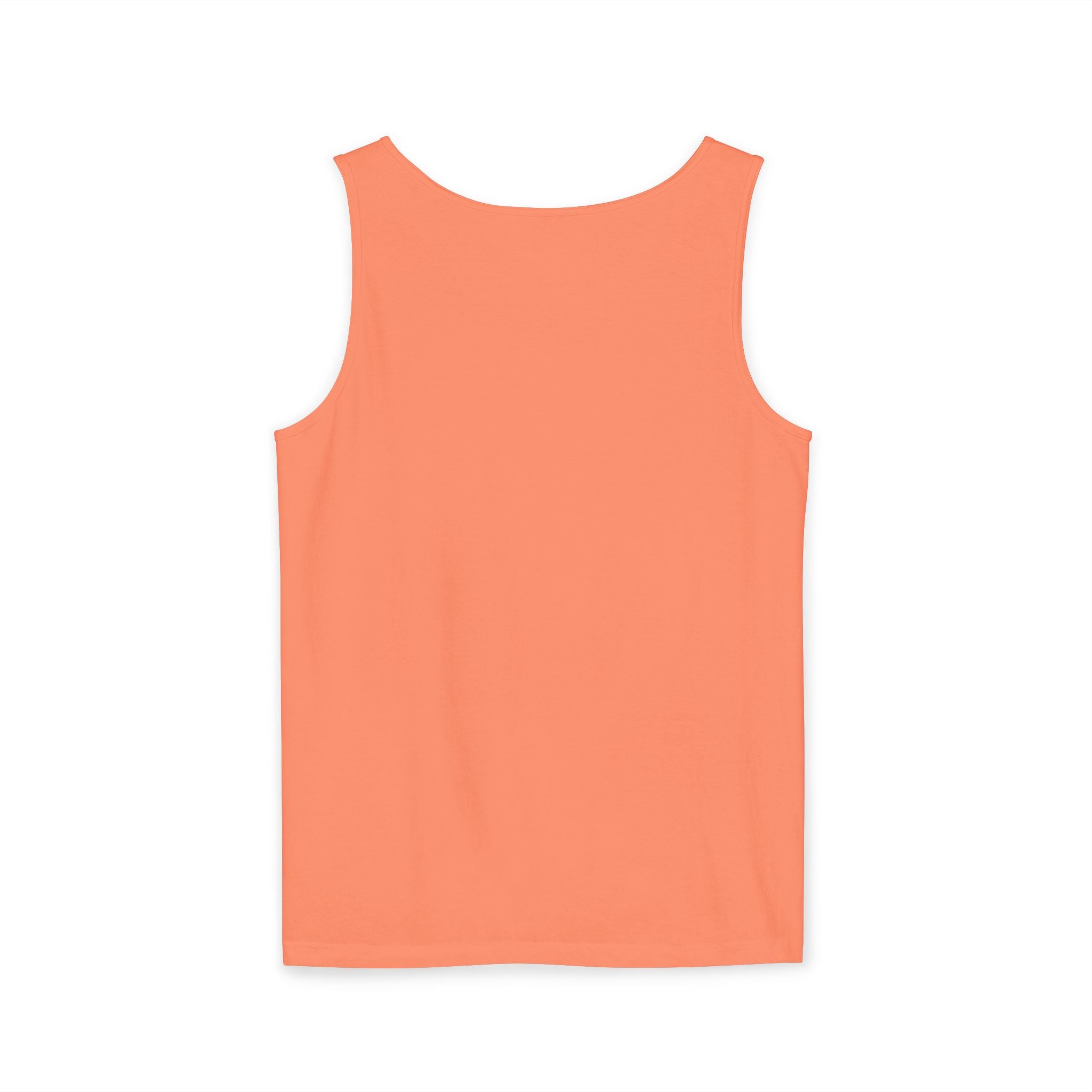 Minimal Geometric Triangle Logo Tank Top | Chest Emblem
