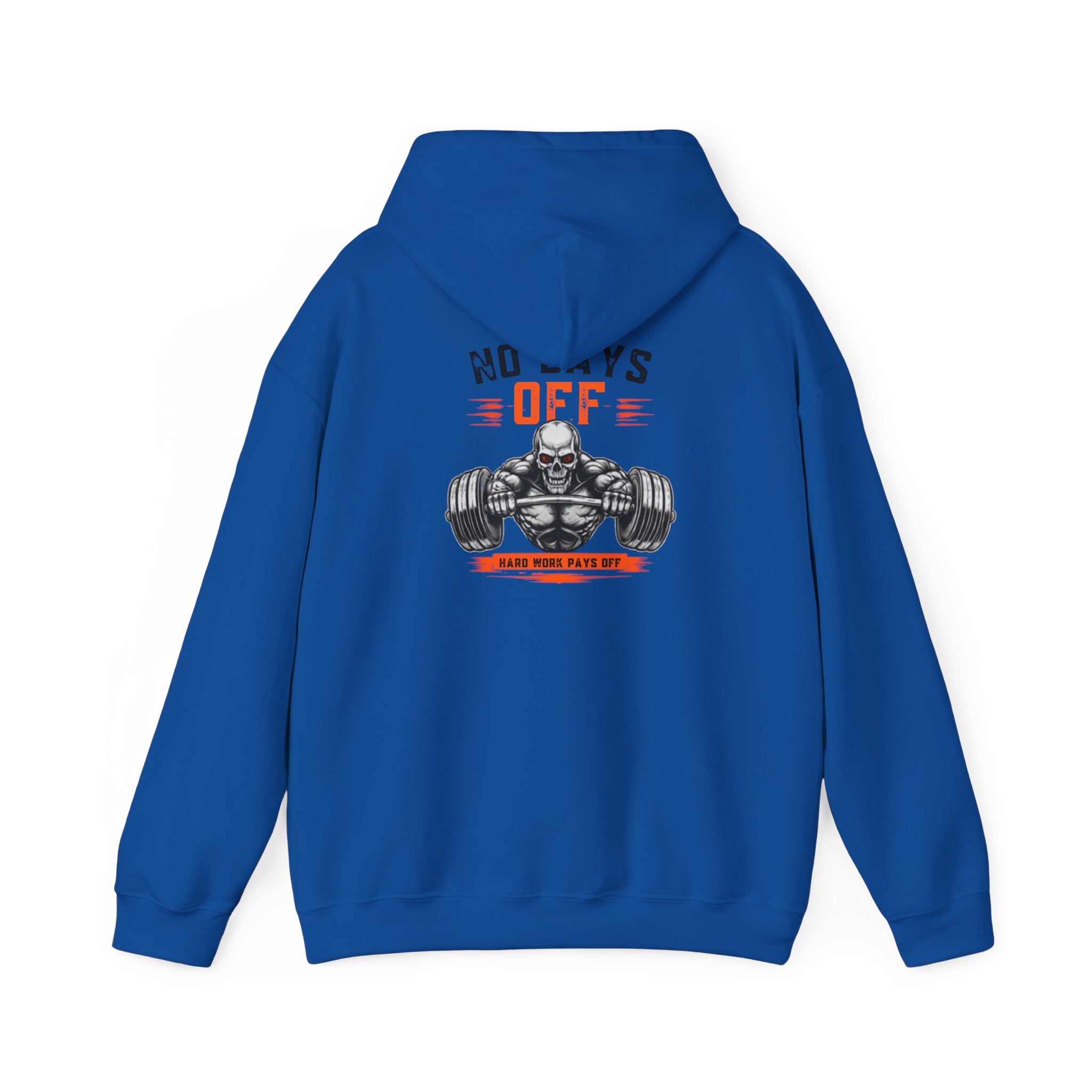 No Days Off | Heavy Hooded Sweatshirt