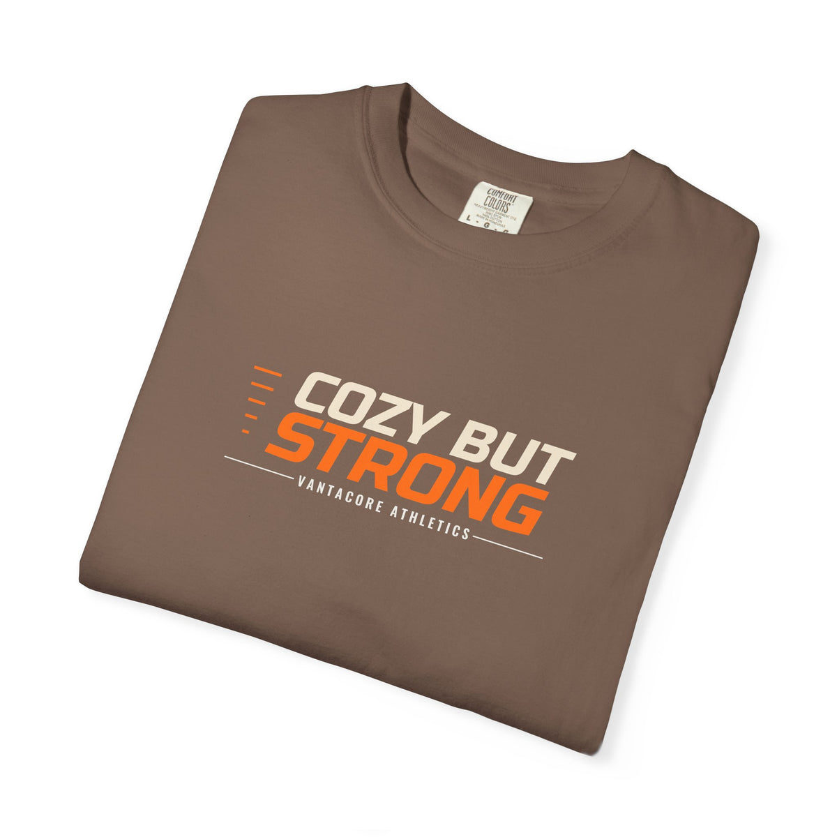 Cozy But Strong | Women's Garment-Dyed Graphic Tee