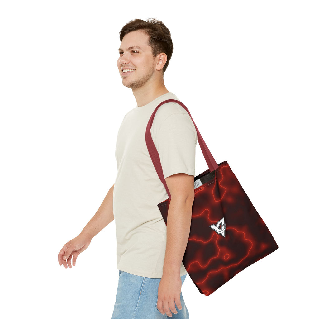 Maple Marble Tote Bag — All-Over Print Gym & Everyday Tote