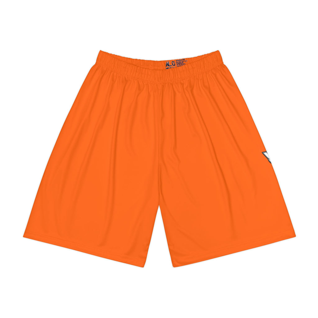 Men's Blaze Orange Essential Athletic Sports Shorts