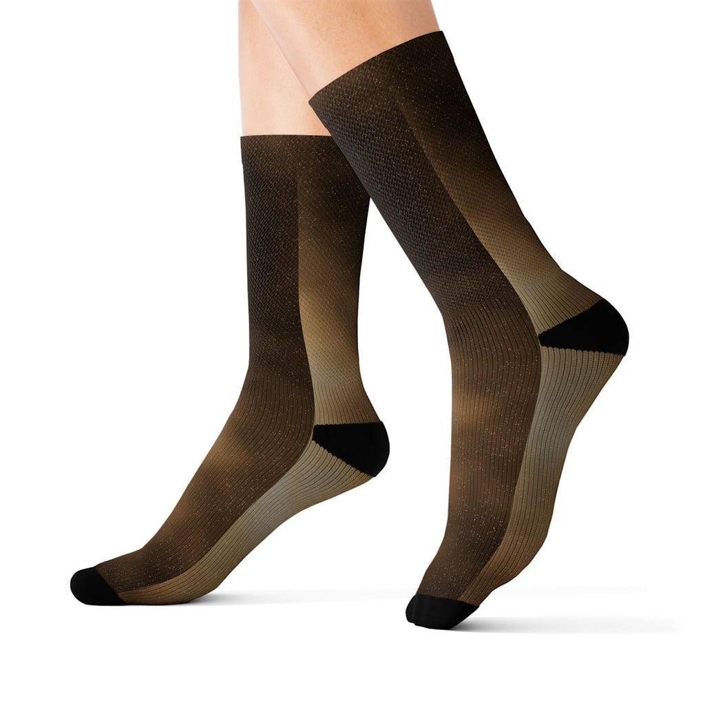 Desert Galaxy Athletic Crew Socks
