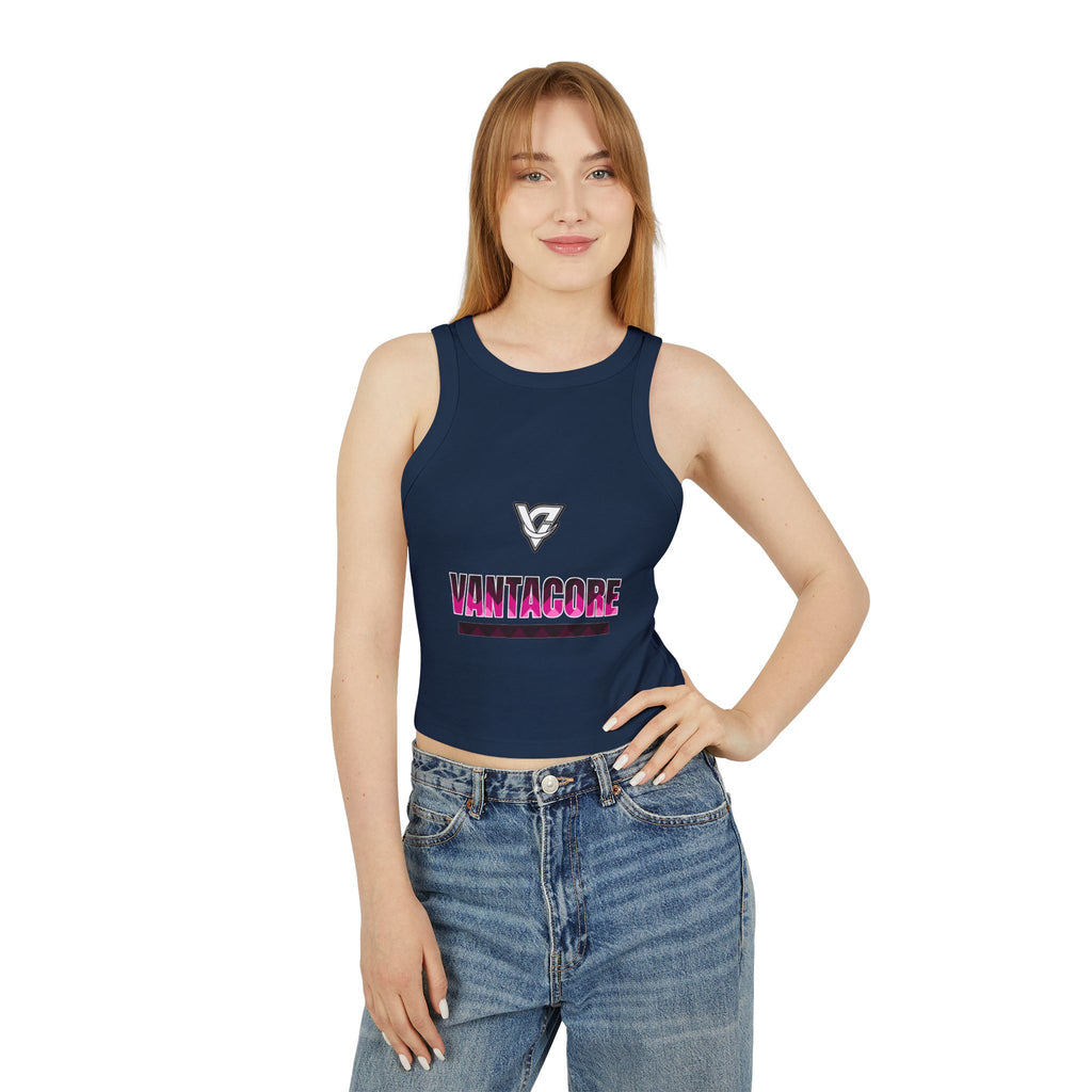 Berry Zigzag Women's Racerback Tank