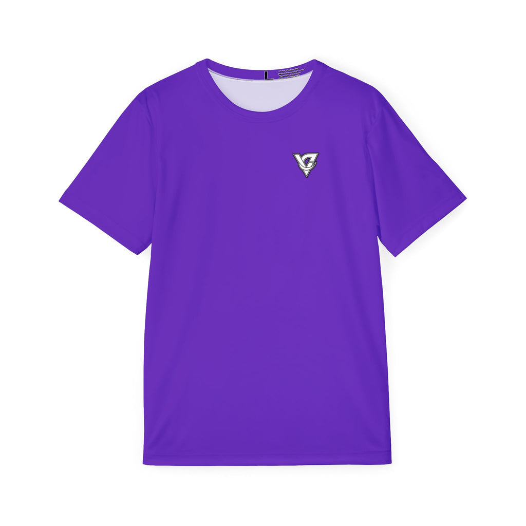 Vantacore Solid Purple Men's Sports Jersey