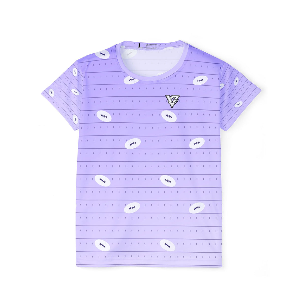 Football Lavender Mist Gridiron Women's Sports Jersey