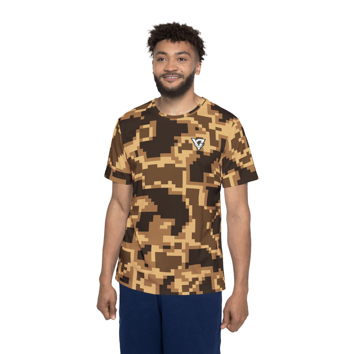 Desert Digital Camo Multipurpose Athletic Shirt