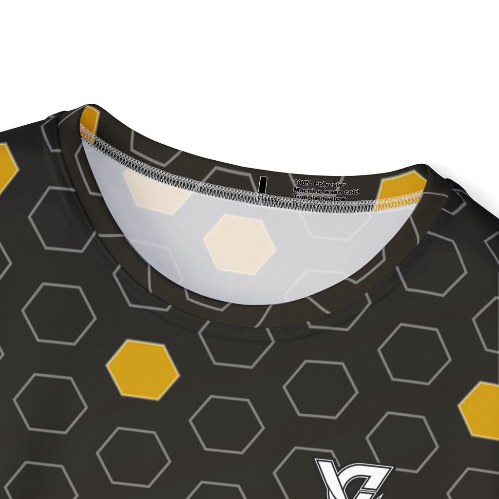 Soccer Gold Rush Hex Pitch Men's Sports Jersey