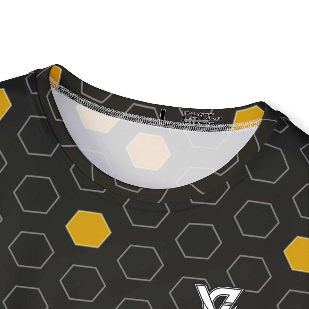 Soccer Gold Rush Hex Pitch Men's Sports Jersey