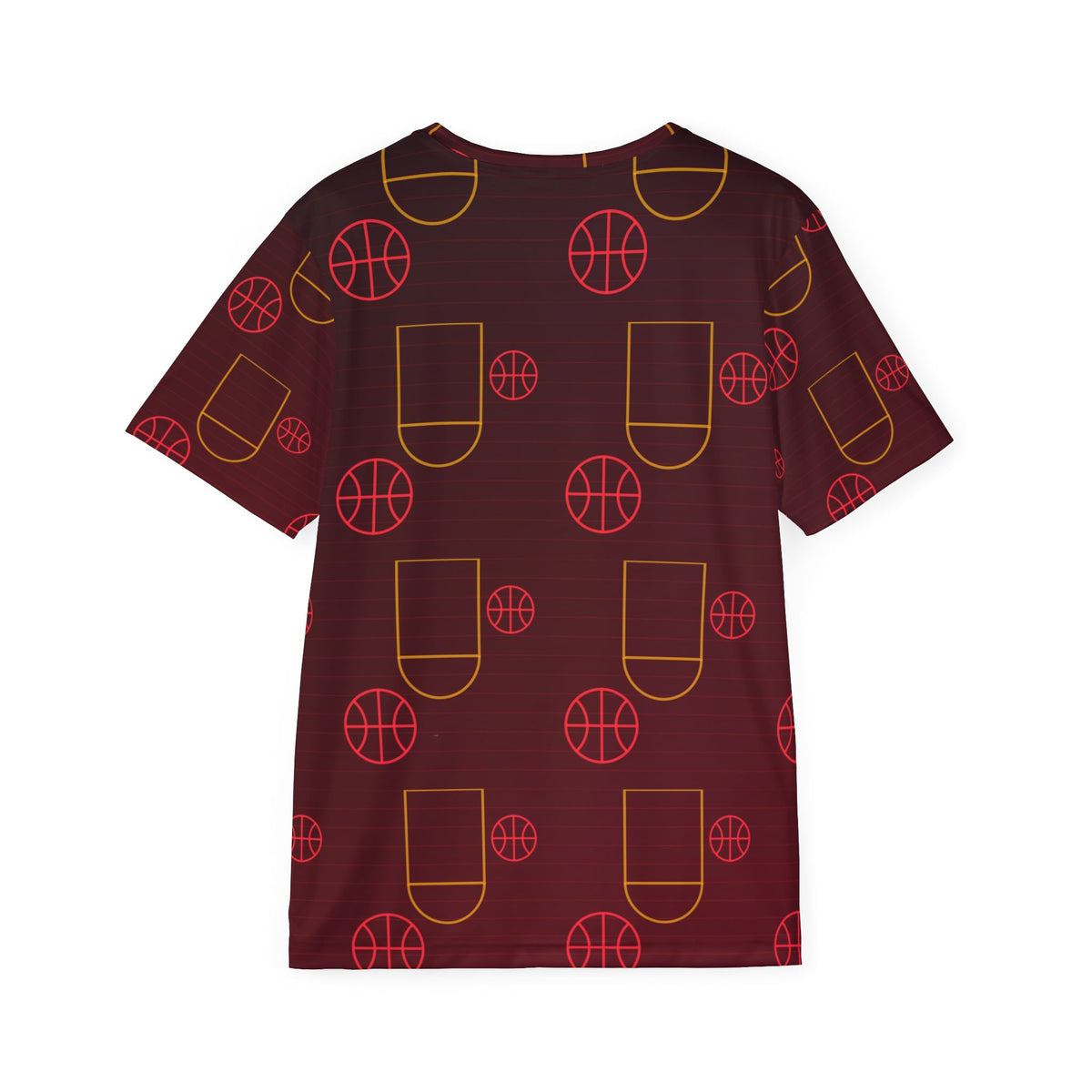 Basketball Crimson Blaze Court Seam Men's Sports Jersey