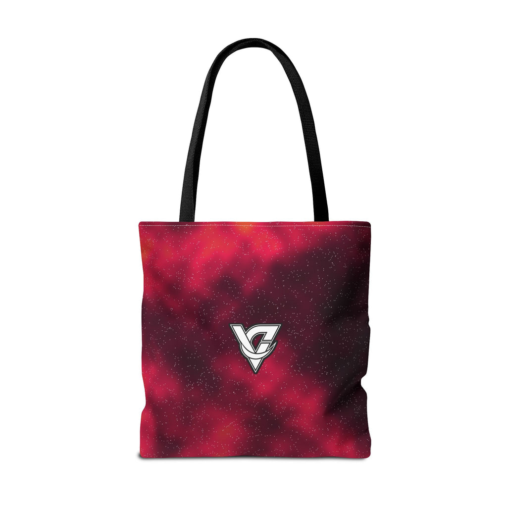 Infrared Galaxy Tote Bag — All-Over Print Gym & Everyday Tote