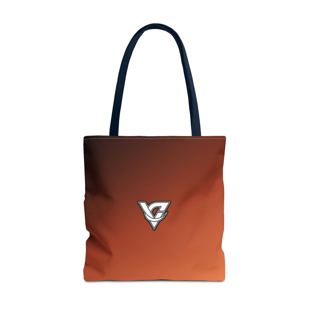 Terracotta Ombre Tote Bag — All-Over Print Gym & Everyday Tote