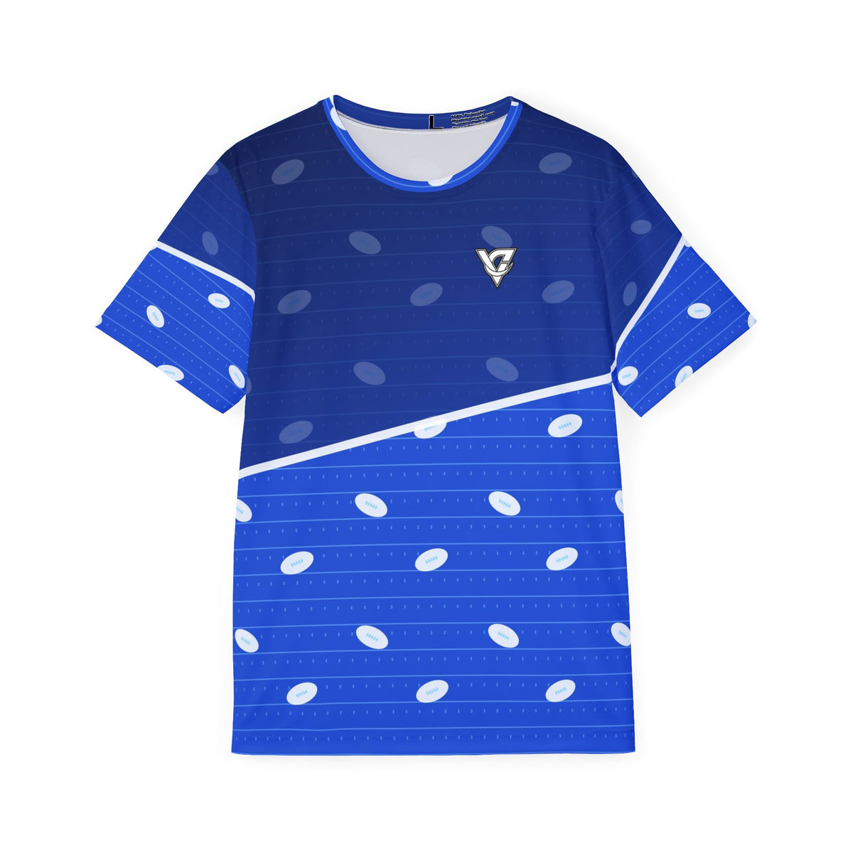 Football Royal Ice Gridiron Men's Sports Jersey