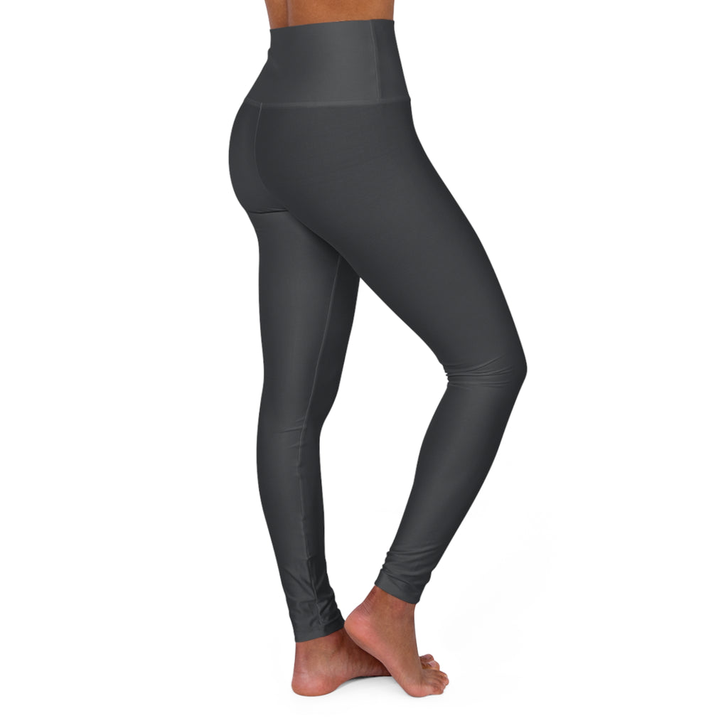 Charcoal Grey Essential High-Waisted Yoga Leggings