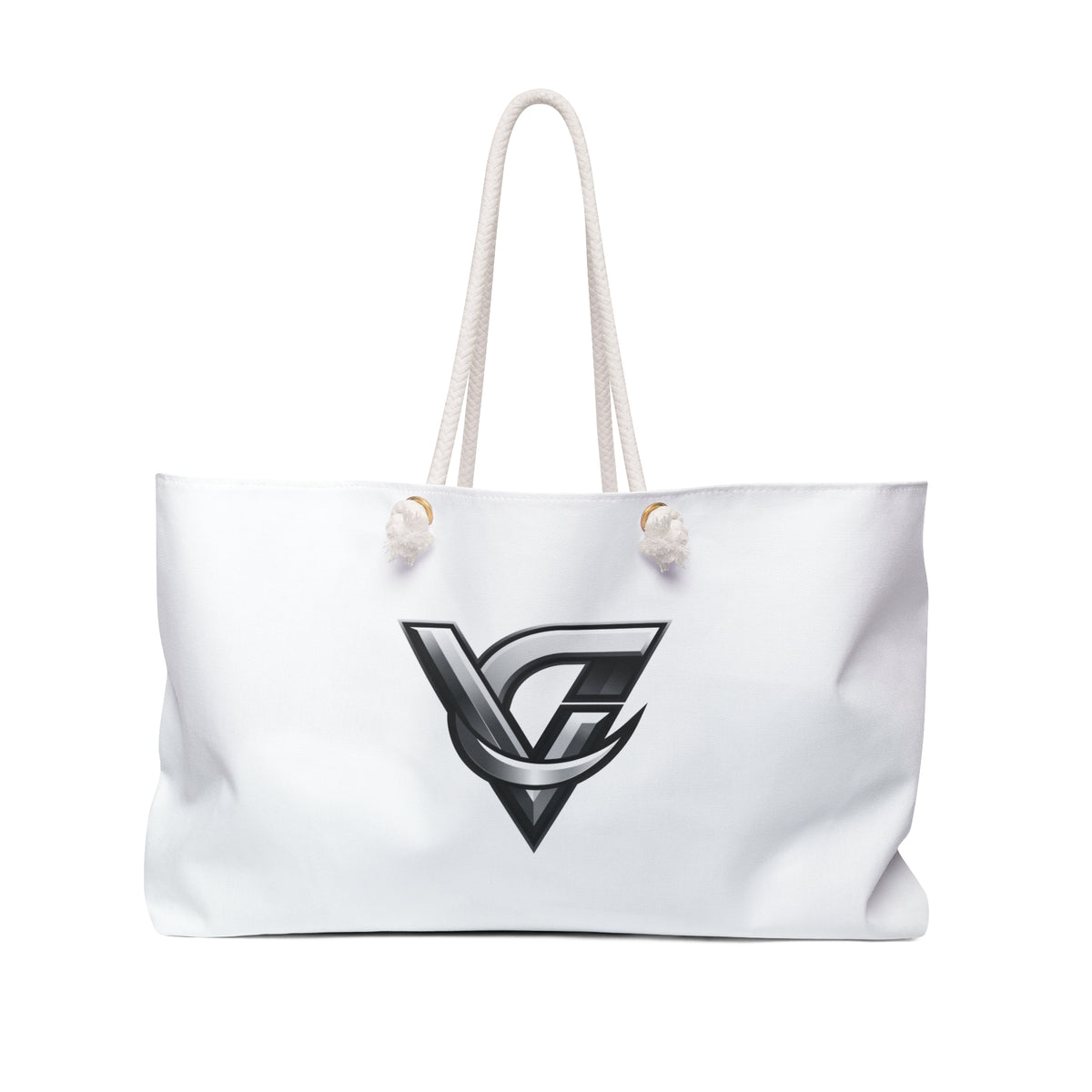 Monochrome VG Logo Weekender Bag by Vantacore Athletics