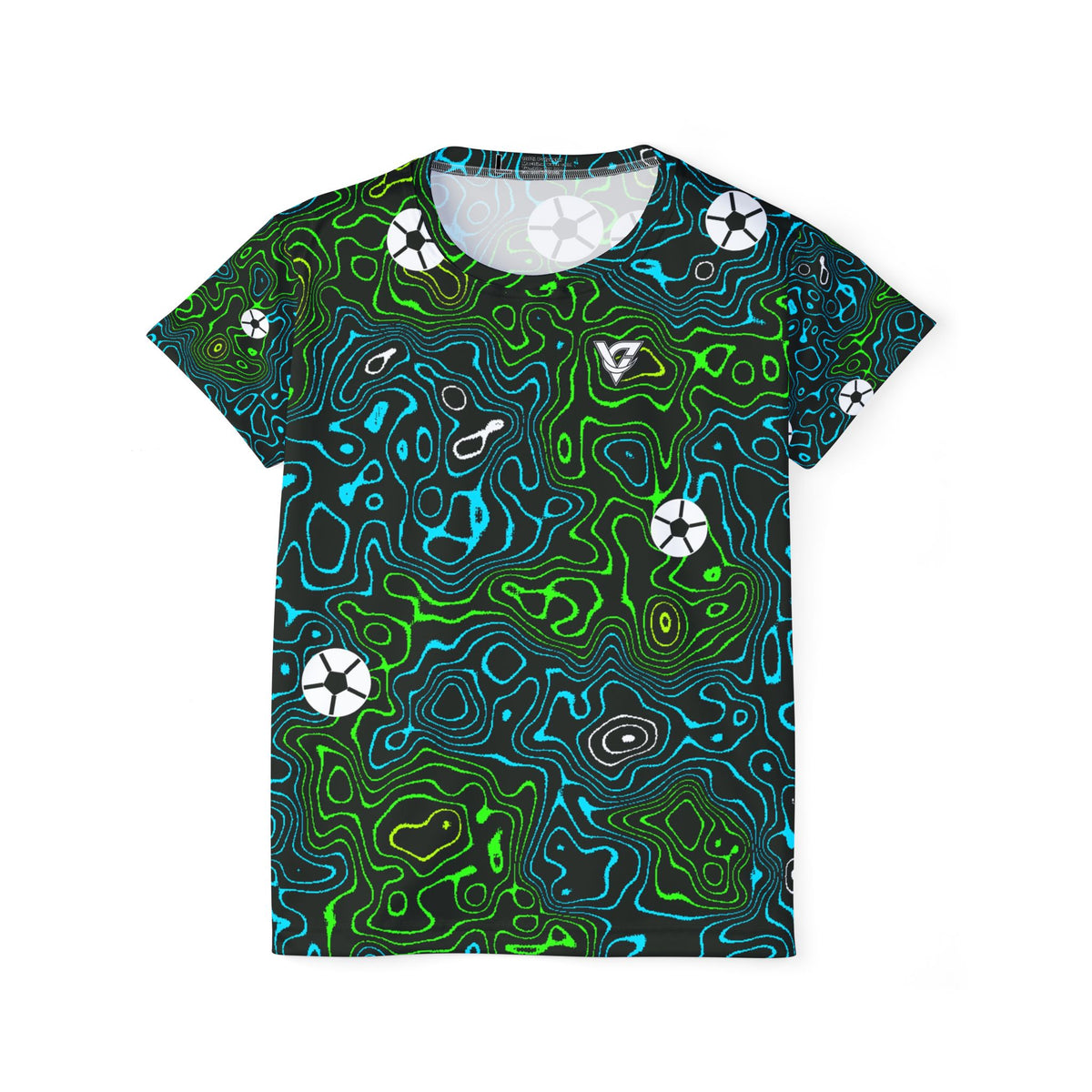 Soccer Lime Riot Topo Trail Women's Sports Jersey